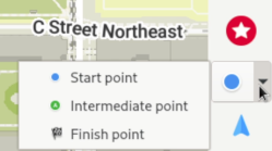 הגדרת נקודת התחלה ונקודת סיום